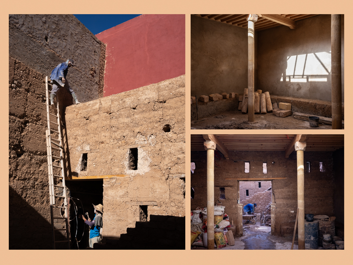 Reconstruction d’une synagogue oasienne (Tiznit, Maroc). LHLMI (Lieux d’histoires, lieux de mémoires interconfessionnels des communautés oasiennes Maroc-Israël-Europe-Amérique du Nord)